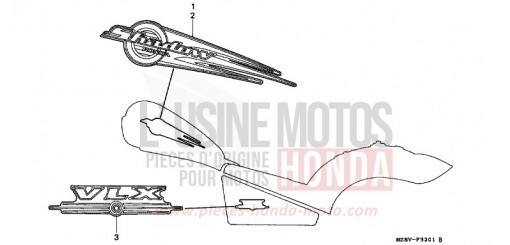 MARKE (2) VT600CW de 1998